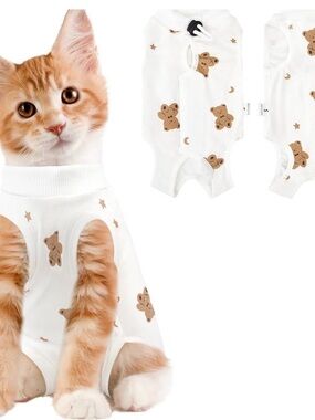 Cat / Kitten Recovery Suit Female After Spay Surgery. NIP